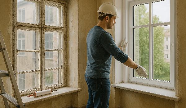 بازسازی پنجره های قدیمی بدون تخریب